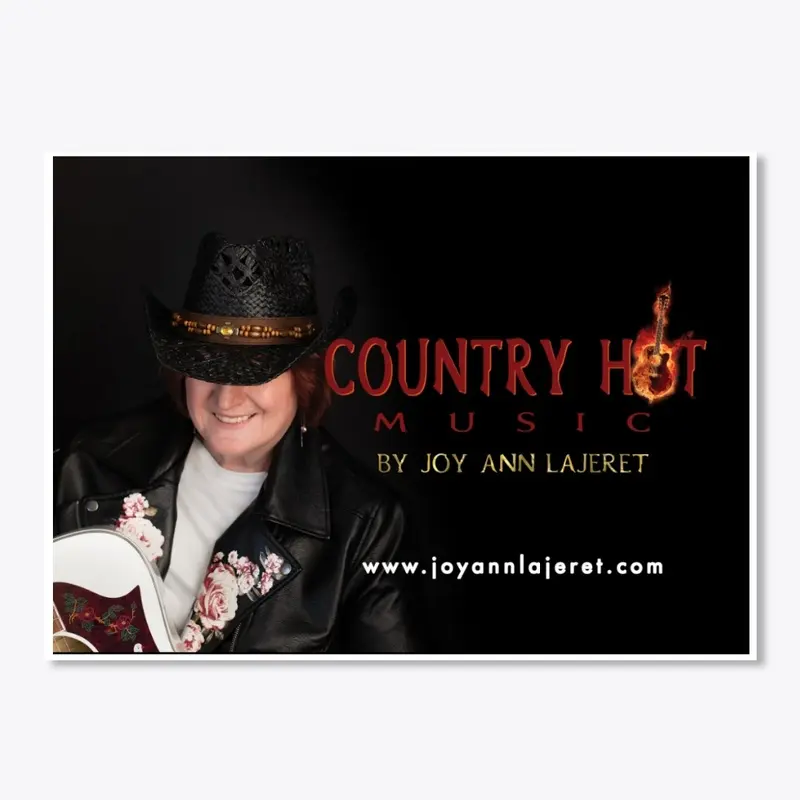 Country Hot Music Sticker